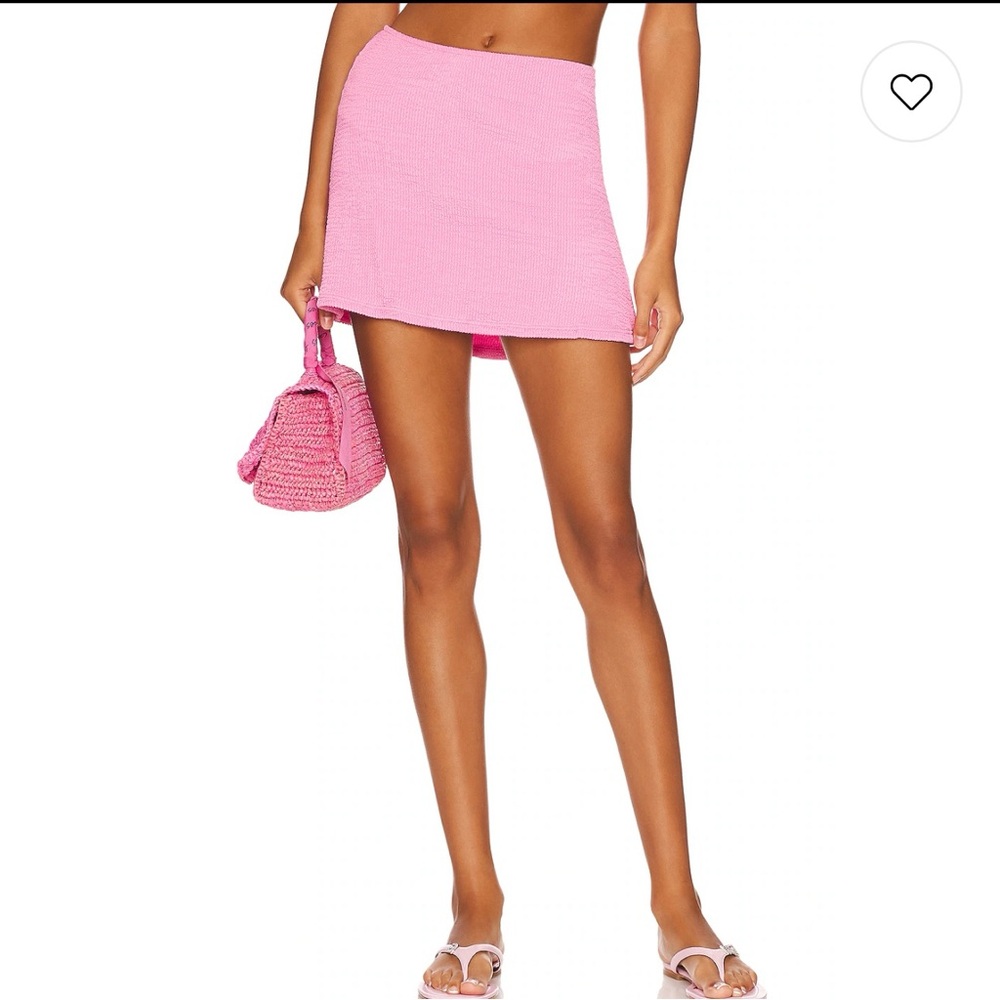 New- WeWore What Pink Mini Skirt - Medium